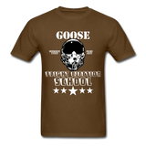 Goose Flight Ejection T-Shirt military - brown