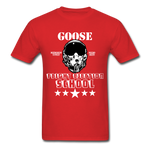 Goose Flight Ejection T-Shirt military - red