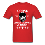 Goose Flight Ejection T-Shirt military - red