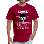 Goose Flight Ejection T-Shirt military - dark red