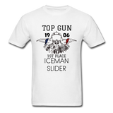 Iceman & Slider T-Shirt military - white