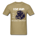 Need for Speed Top Gun T-Shirt funny - khaki