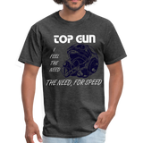 Need for Speed Top Gun T-Shirt funny - heather black