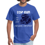 Need for Speed Top Gun T-Shirt funny - royal blue