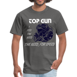 Need for Speed Top Gun T-Shirt funny - charcoal