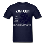 Need for Speed Top Gun T-Shirt funny - navy