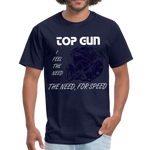 Need for Speed Top Gun T-Shirt funny - navy