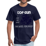 Need for Speed Top Gun T-Shirt funny - navy