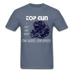 Need for Speed Top Gun T-Shirt funny - denim