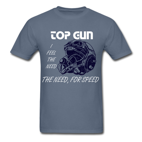 Need for Speed Top Gun T-Shirt funny - denim