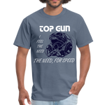 Need for Speed Top Gun T-Shirt funny - denim