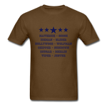 Call Signs Top Gun T-Shirt - brown