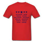 Call Signs Top Gun T-Shirt - red