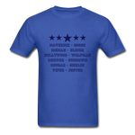Call Signs Top Gun T-Shirt - royal blue
