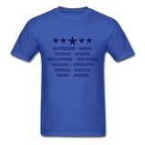 Call Signs Top Gun T-Shirt - royal blue