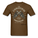 Chainsaw Massacre Classic T-Shirt seasonal - brown