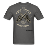 Chainsaw Massacre Classic T-Shirt seasonal - charcoal