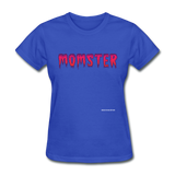Momster Women's T-Shirt seasonal - royal blue
