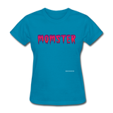 Momster Women's T-Shirt seasonal - turquoise
