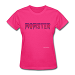 Momster Women's T-Shirt seasonal - fuchsia