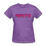 Momster Women's T-Shirt seasonal - purple heather