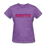 Momster Women's T-Shirt seasonal - purple heather