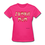 Zombie Mum Women's T-Shirt seasonal - fuchsia