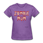 Zombie Mum Women's T-Shirt seasonal - purple heather