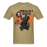 POKER RUN UNISEX CLASSIC T-SHIRT - khaki