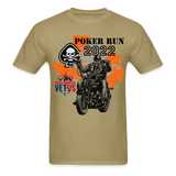 POKER RUN UNISEX CLASSIC T-SHIRT - khaki