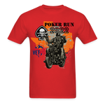 POKER RUN UNISEX CLASSIC T-SHIRT - red