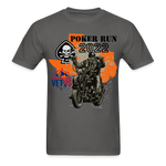 POKER RUN UNISEX CLASSIC T-SHIRT - charcoal