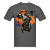 POKER RUN UNISEX CLASSIC T-SHIRT - charcoal