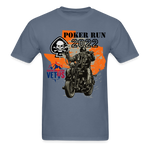 POKER RUN UNISEX CLASSIC T-SHIRT - denim