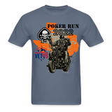 POKER RUN UNISEX CLASSIC T-SHIRT - denim
