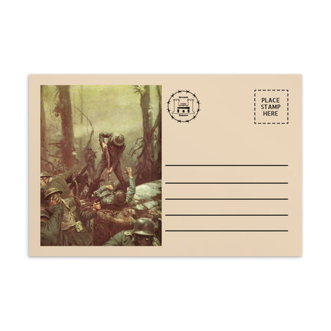 Battle Belleau Wood Standard Postcard accessories