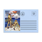 Flag Signaling Standard Postcard accessories