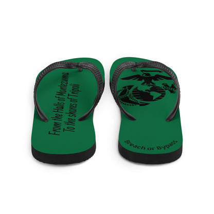 USMC Montezuma Tripoli Flip-Flops accessories