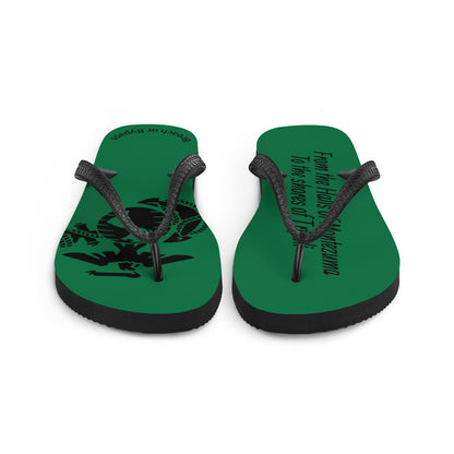 USMC Montezuma Tripoli Flip-Flops accessories
