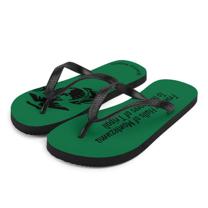 USMC Montezuma Tripoli Flip-Flops accessories