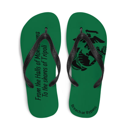 USMC Montezuma Tripoli Flip-Flops accessories