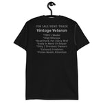 1990's Vintage Veteran Short-Sleeve Unisex T-Shirt funny