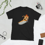 Pin Up Bomb Short-Sleeve Unisex T-Shirt funny