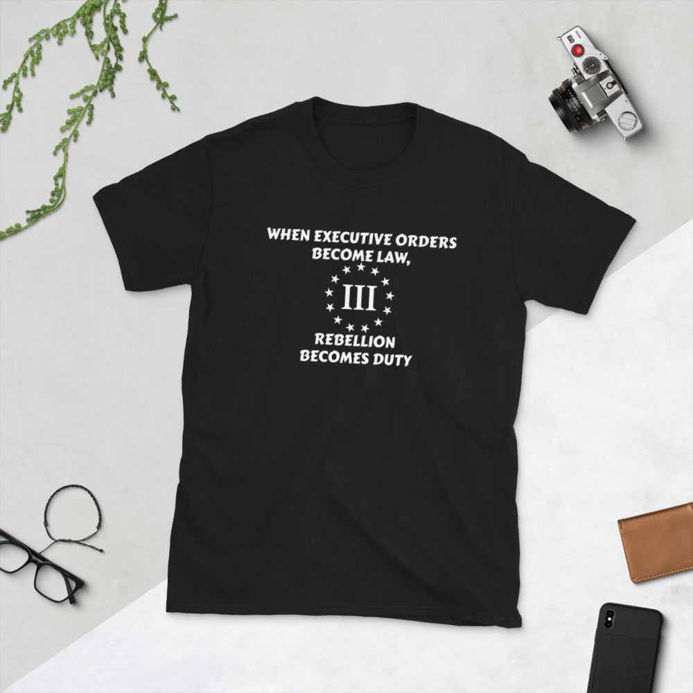 Rebellion Short-Sleeve Unisex T-Shirt military