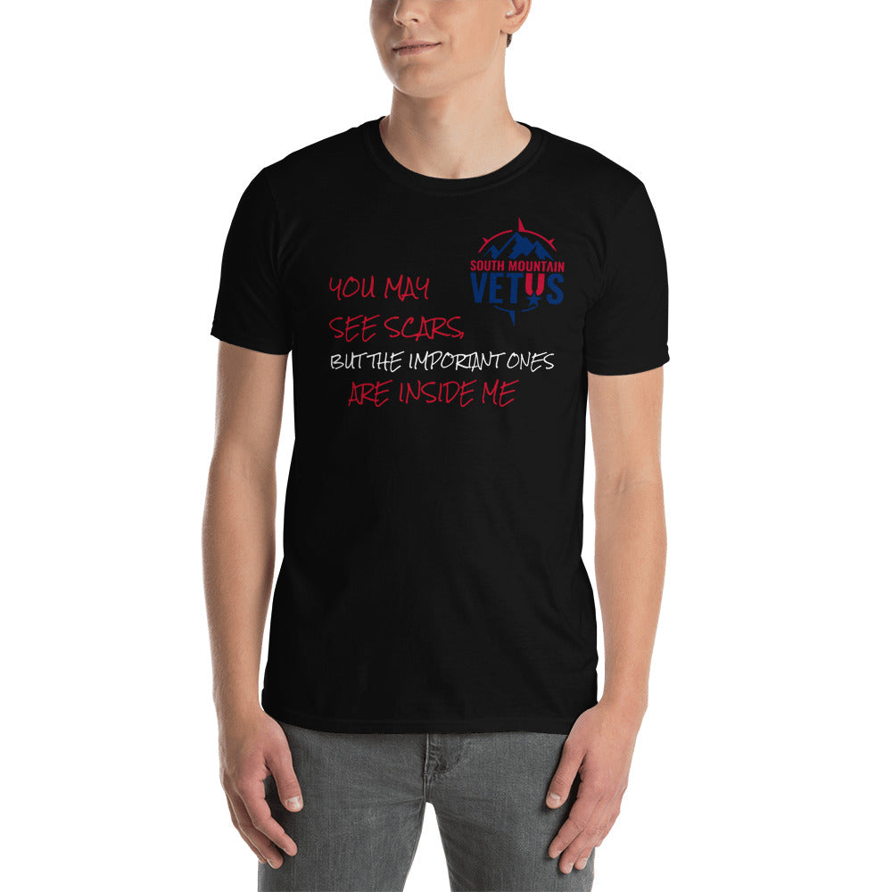 SM Vetus Scars Short-Sleeve Unisex T-Shirt accessories