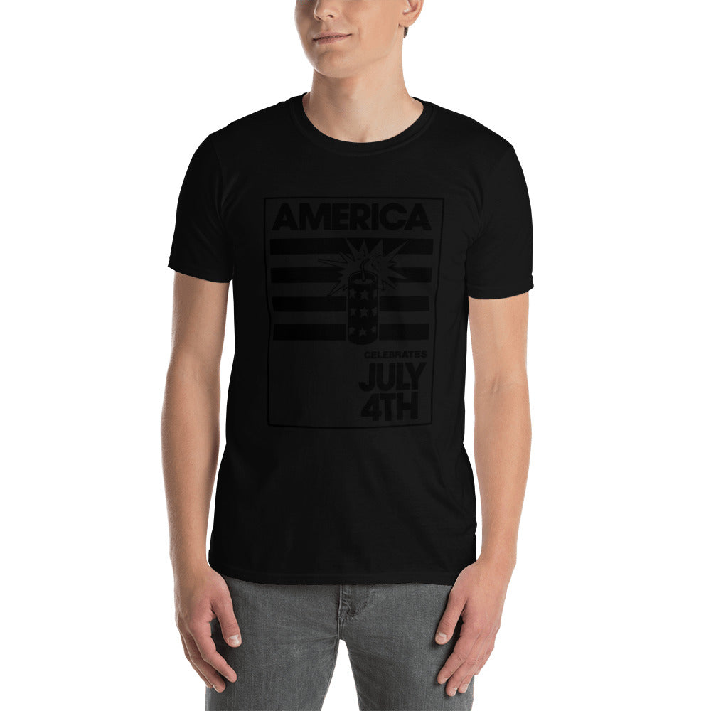 America 4th July Short-Sleeve Unisex T-Shirt accessories