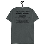 1990's Vintage Veteran Short-Sleeve Unisex T-Shirt funny