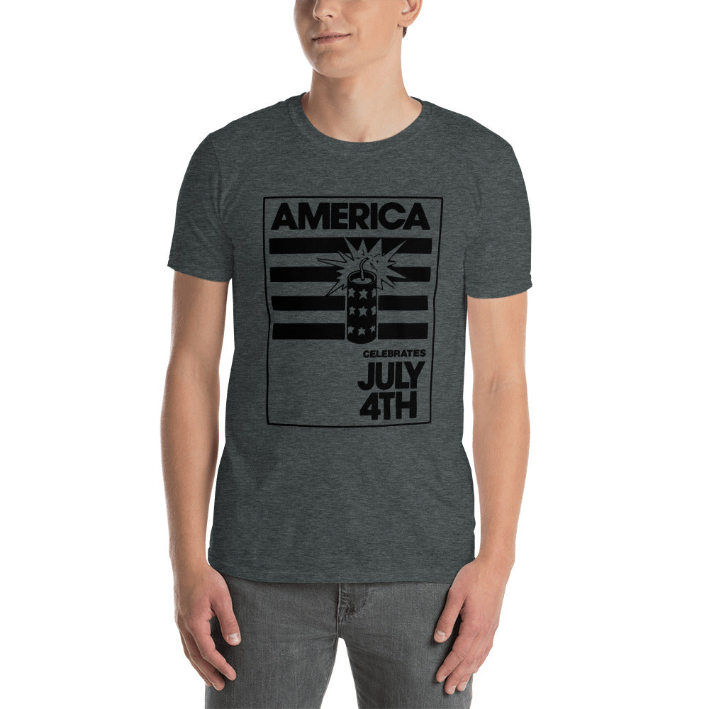America 4th July Short-Sleeve Unisex T-Shirt accessories