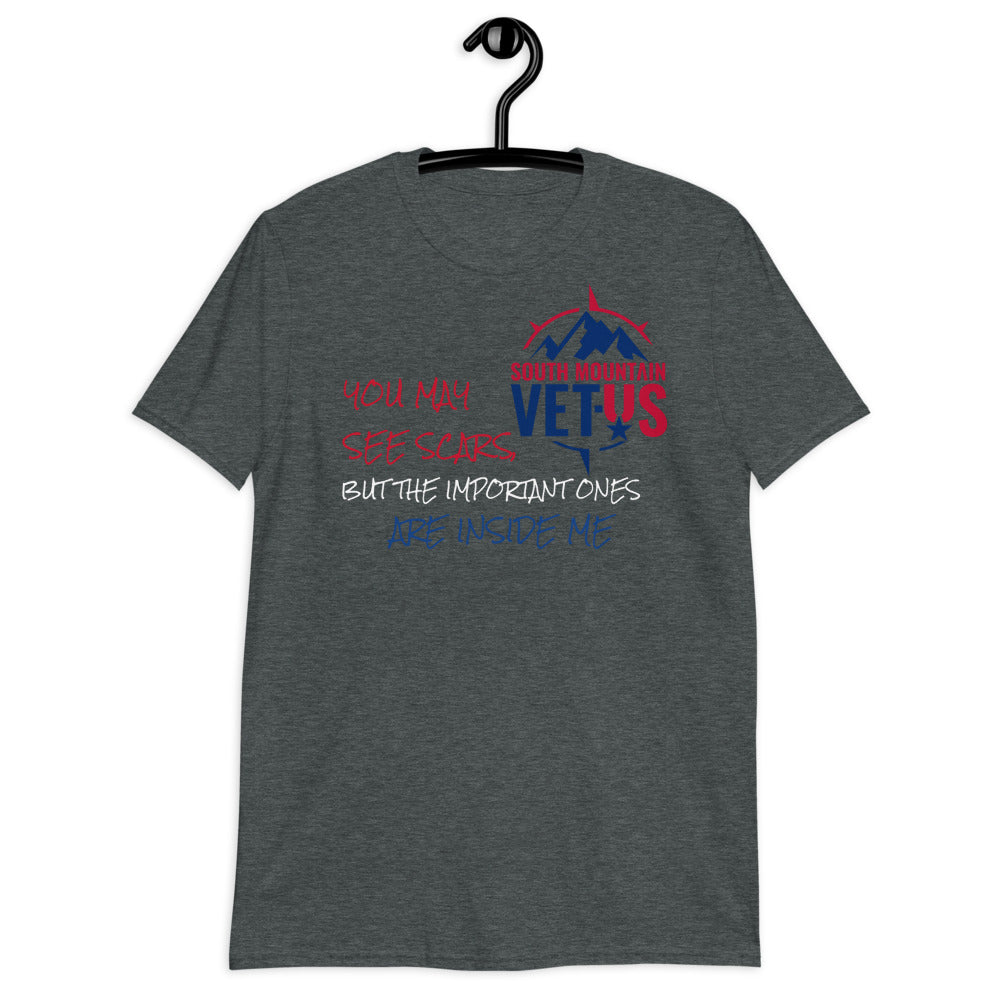SM Vetus Scars Short-Sleeve Unisex T-Shirt accessories