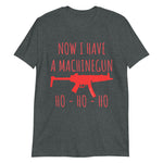 Die Hard Machinegun Short-Sleeve Unisex T-Shirt funny seasonal